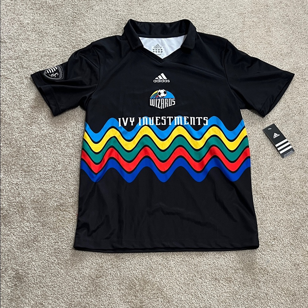 adidas Retro Wizards Sporting KC MLS Jersey